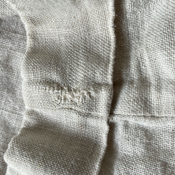 Reformation Women’s Mila Linen Short Oatmeal 2X - Picture 10 of 12